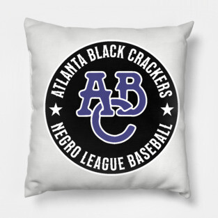 Atlanta Black Crackers Negro League Baseball Tribute Pillow