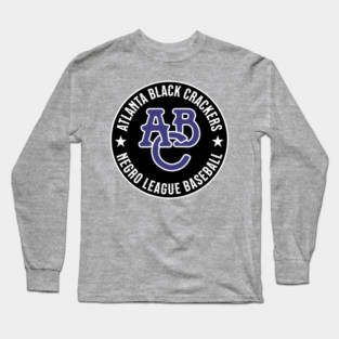 Atlanta Black Crackers Negro League Baseball Tribute Long Sleeve T-Shirt