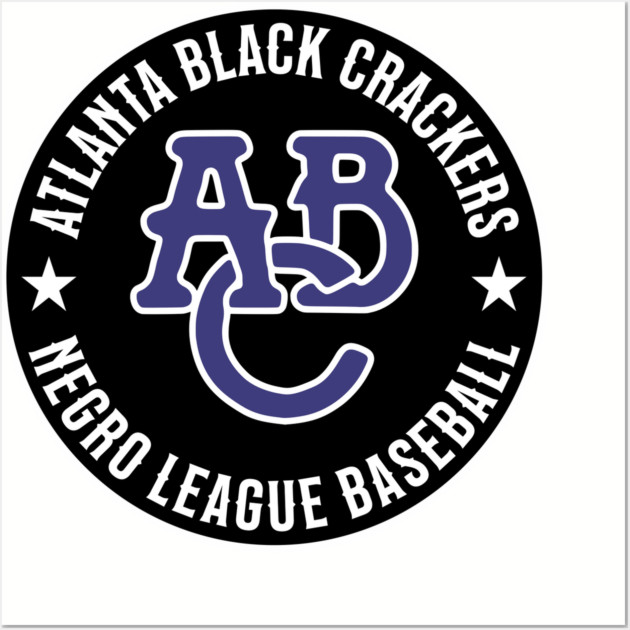 Atlanta Black Crackers Negro League Baseball Tribute Wall Art by UrbanLifeApparel