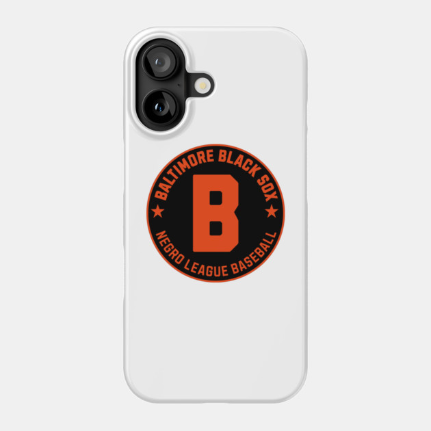 Baltimore Black Sox Negro League Baseball Tribute Phone Case by UrbanLifeApparel