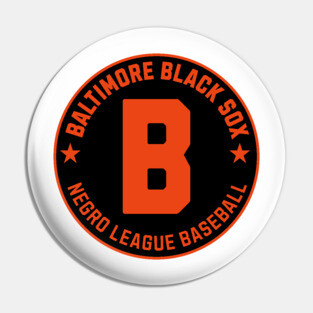 Baltimore Black Sox Negro League Baseball Tribute Pin