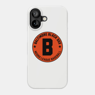 Baltimore Black Sox Negro League Baseball Tribute Reverse Phone Case