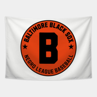Baltimore Black Sox Negro League Baseball Tribute Reverse Tapestry