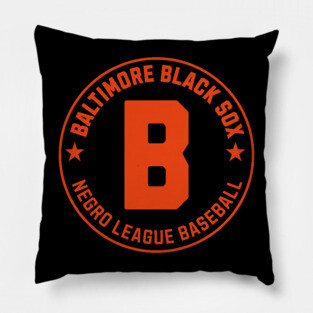 Baltimore Black Sox Negro League Baseball Tribute Pillow