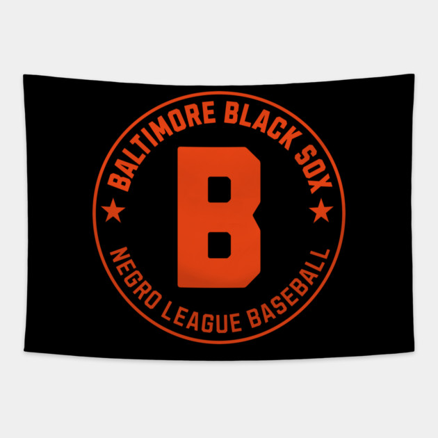 Baltimore Black Sox Negro League Baseball Tribute Tapestry by UrbanLifeApparel