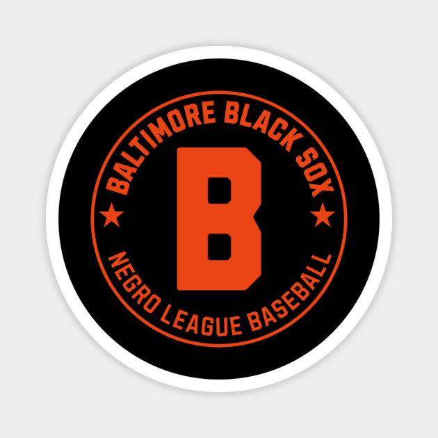 Baltimore Black Sox Negro League Baseball Tribute Magnet by UrbanLifeApparel