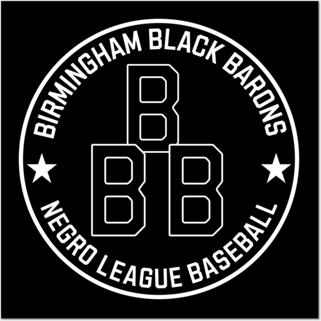 The Birmingham Black Barons - Tribute Wall Art by UrbanLifeApparel