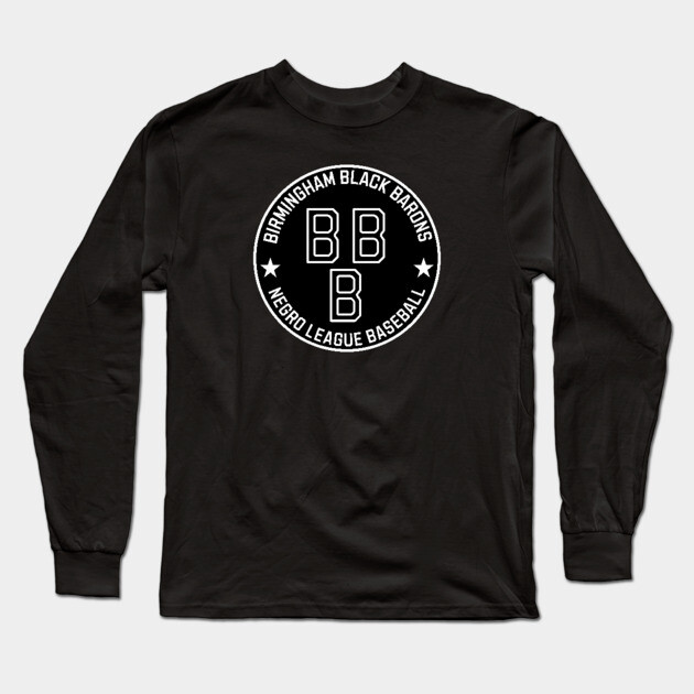 Birmingham Black Barons - Tribute 2 Long Sleeve T-Shirt by UrbanLifeApparel