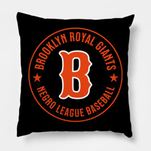 The Brooklyn Royal Giants Negro League Baseball - Tribute Pillow