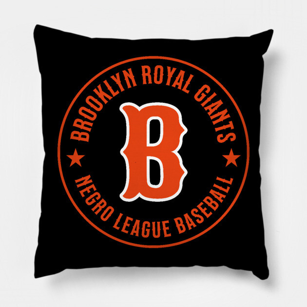 The Brooklyn Royal Giants Negro League Baseball - Tribute Pillow by UrbanLifeApparel
