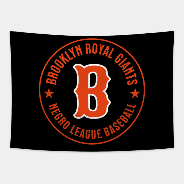 The Brooklyn Royal Giants Negro League Baseball - Tribute Tapestry by UrbanLifeApparel