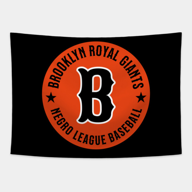 The Brooklyn Royal Giants Negro League Baseball - Tribute - Reversed Tapestry by UrbanLifeApparel