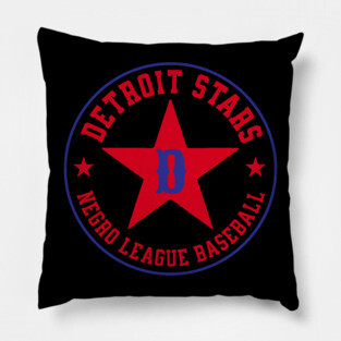 The Detroit Stars Negro League Baseball - Tribute Pillow