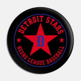 The Detroit Stars Negro League Baseball - Tribute Pin