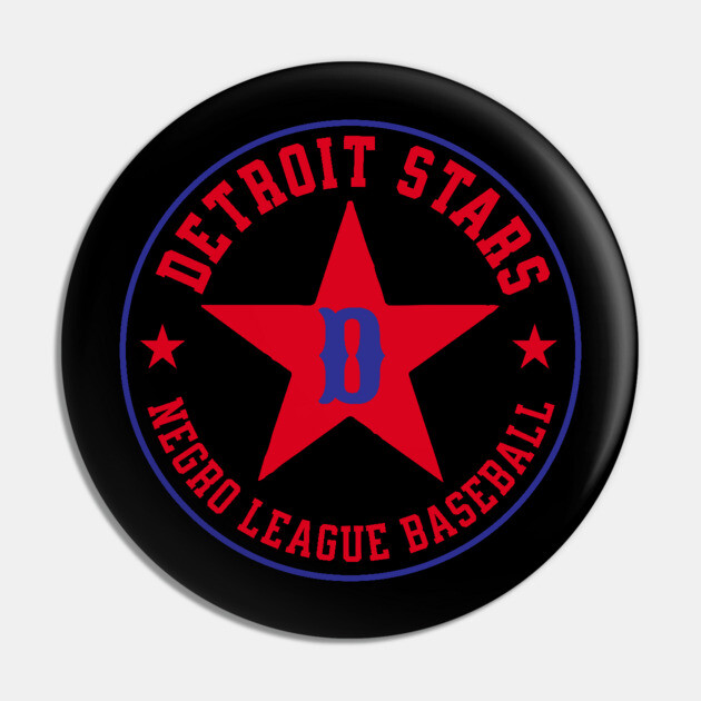 The Detroit Stars Negro League Baseball - Tribute Pin by UrbanLifeApparel