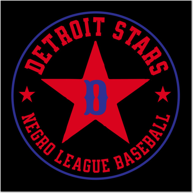 The Detroit Stars Negro League Baseball - Tribute Wall Art by UrbanLifeApparel