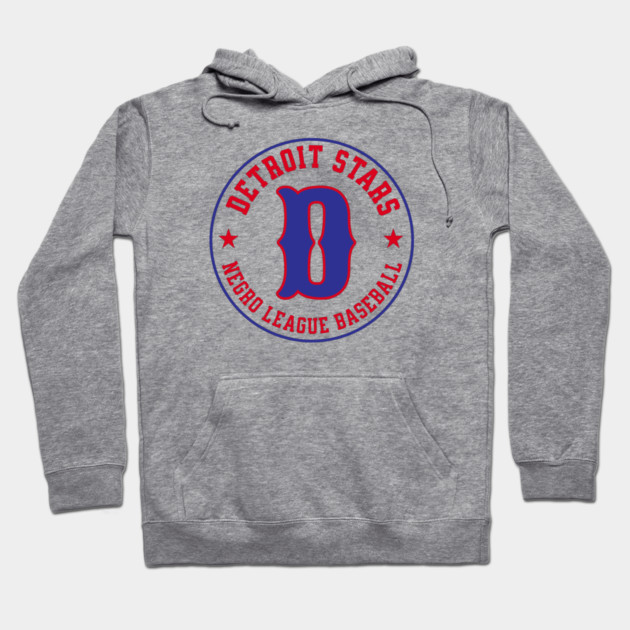 The Detroit Stars Negro League Baseball - Tribute Big D Hoodie by UrbanLifeApparel