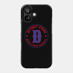 The Detroit Stars Negro League Baseball - Tribute Big D Phone Case