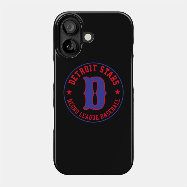 The Detroit Stars Negro League Baseball - Tribute Big D Phone Case by UrbanLifeApparel
