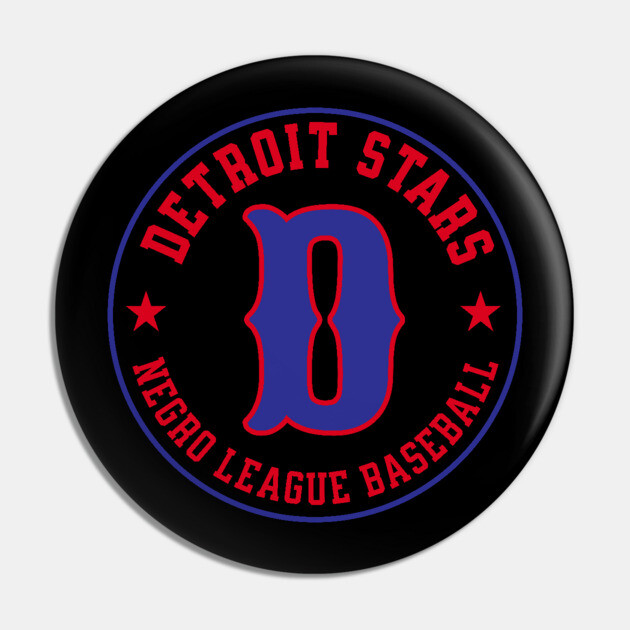 The Detroit Stars Negro League Baseball - Tribute Big D Pin by UrbanLifeApparel