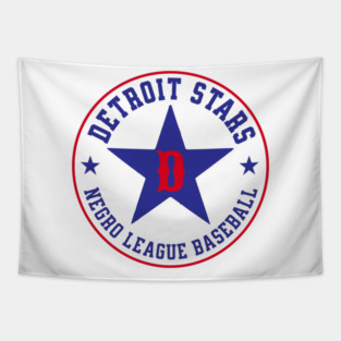 The Detroit Stars Negro League Baseball - Tribute - Blue Star Tapestry