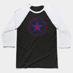 The Detroit Stars Negro League Baseball - Tribute - Blue Star Baseball T-Shirt