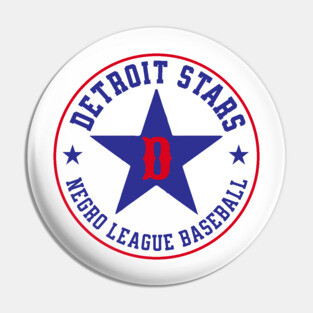 The Detroit Stars Negro League Baseball - Tribute - Blue Star Pin