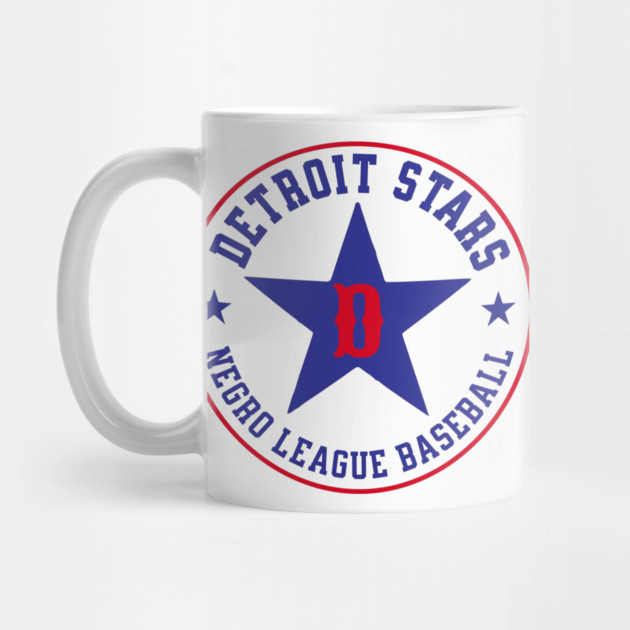 The Detroit Stars Negro League Baseball - Tribute - Blue Star by UrbanLifeApparel