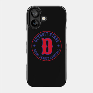 The Detroit Stars Negro League Baseball - Tribute Red D Phone Case