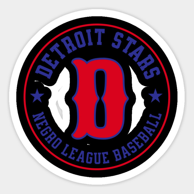 The Detroit Stars Negro League Baseball - Tribute Red D Magnet by UrbanLifeApparel
