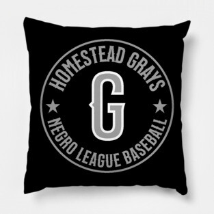 Homestead Grays Negro League Baseball - Tribute - Gray Pillow