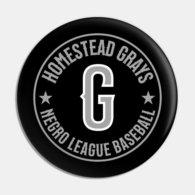 Homestead Grays Negro League Baseball - Tribute - Gray Pin by UrbanLifeApparel