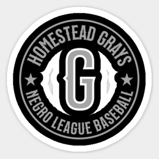 Homestead Grays Negro League Baseball - Tribute - Gray Magnet