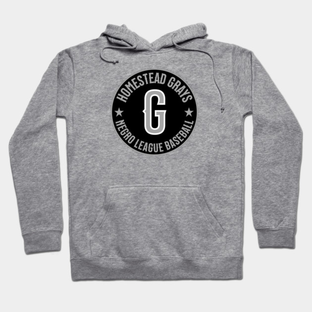 Homestead Grays Negro League Baseball - Tribute - BLK Hoodie by UrbanLifeApparel