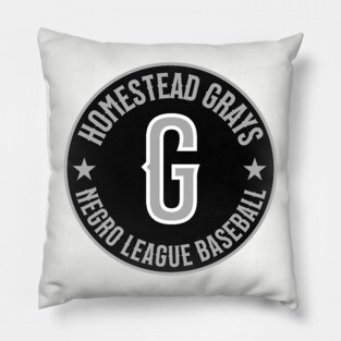 Homestead Grays Negro League Baseball - Tribute - BLK Pillow
