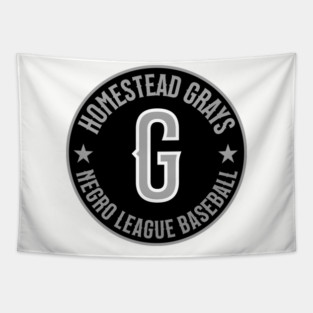 Homestead Grays Negro League Baseball - Tribute - BLK Tapestry
