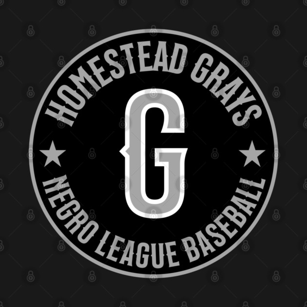 Homestead Grays Negro League Baseball - Tribute - BLK by UrbanLifeApparel