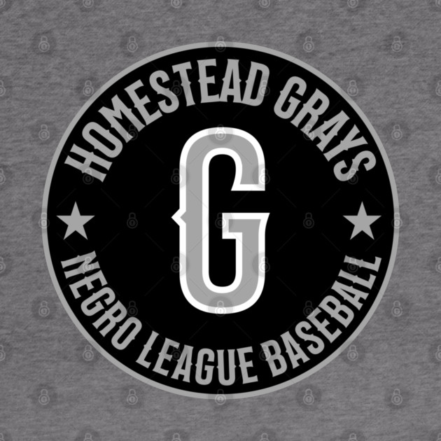 Homestead Grays Negro League Baseball - Tribute - BLK by UrbanLifeApparel