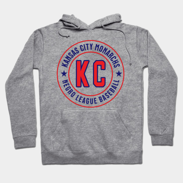 Kansas City Monarchs Negro League Baseball - Tribute - Reverse Hoodie by UrbanLifeApparel