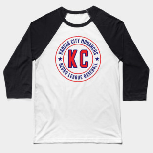 Kansas City Monarchs Negro League Baseball - Tribute - Reverse Baseball T-Shirt