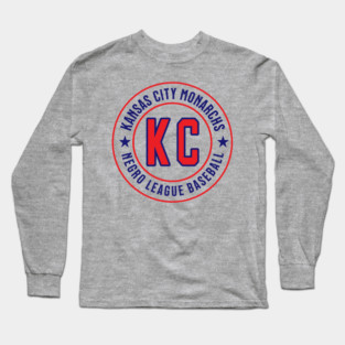 Kansas City Monarchs Negro League Baseball - Tribute - Reverse Long Sleeve T-Shirt