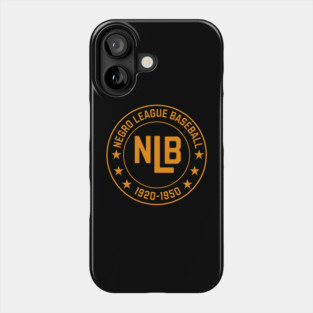 NLB - Negro League Baseball - Tribute - Gold Phone Case