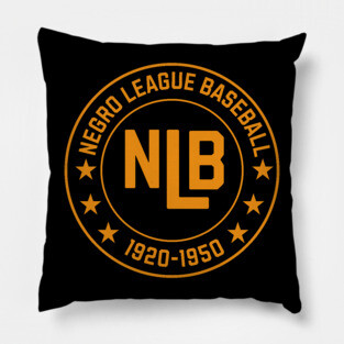 NLB - Negro League Baseball - Tribute - Gold Pillow