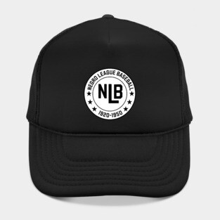 NLB - Negro League Baseball - Tribute - Blk on Wht Hat
