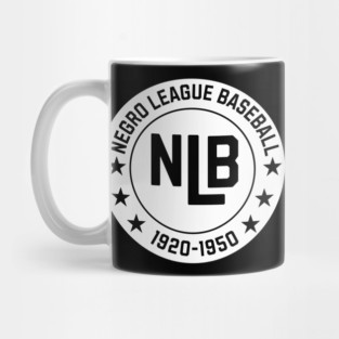 NLB - Negro League Baseball - Tribute - Blk on Wht Mug