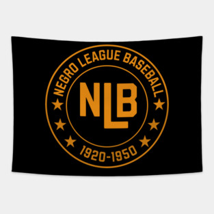 NLB - Negro League Baseball - Tribute - Gold/Blk Tapestry