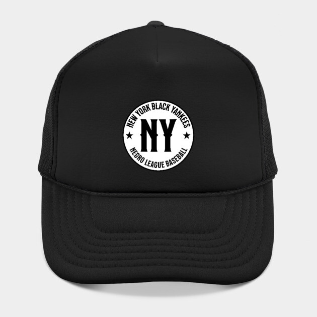 New York Black Yankees - Negro League Baseball - Tribute Blk/Wht by UrbanLifeApparel
