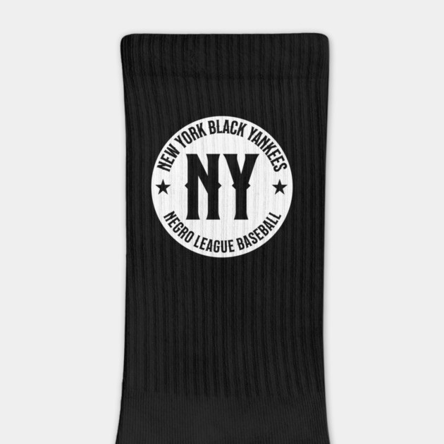 New York Black Yankees - Negro League Baseball - Tribute Blk/Wht by UrbanLifeApparel