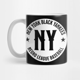 New York Black Yankees - Negro League Baseball - Tribute Blk/Wht Mug