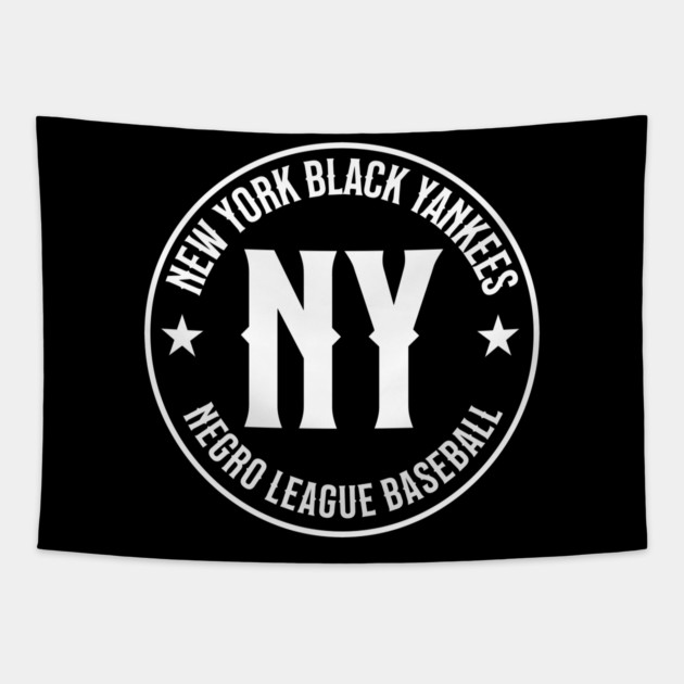 New York Black Yankees - Negro League Baseball - Tribute Tapestry by UrbanLifeApparel
